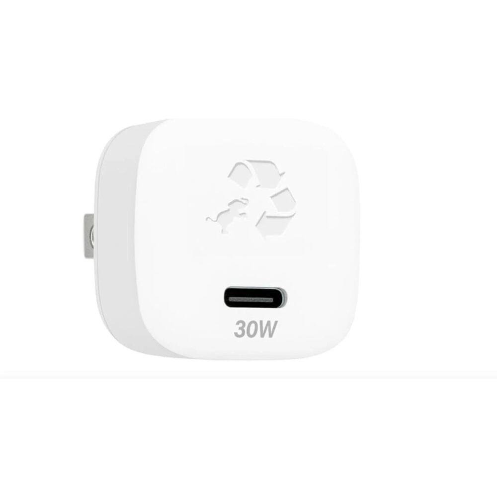 Nimble Wally SubNano 30W USB-C Wall Charger, PPS, Fast Charging Adapter, White